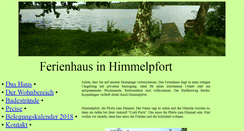 Desktop Screenshot of ferienhaus-himmelpfort.info